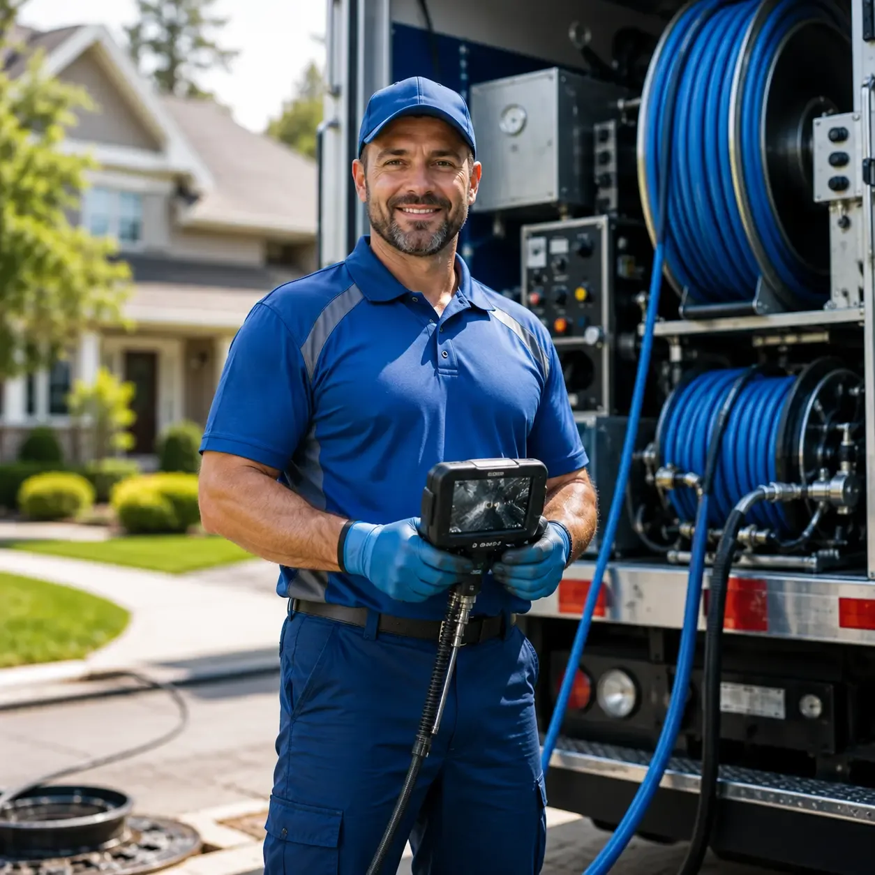 Local outdoor drain cleaning specialists in Bismarck, MO